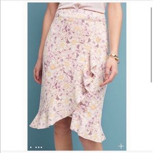 Anthropologie | SKYE RUFFLED SKIRT